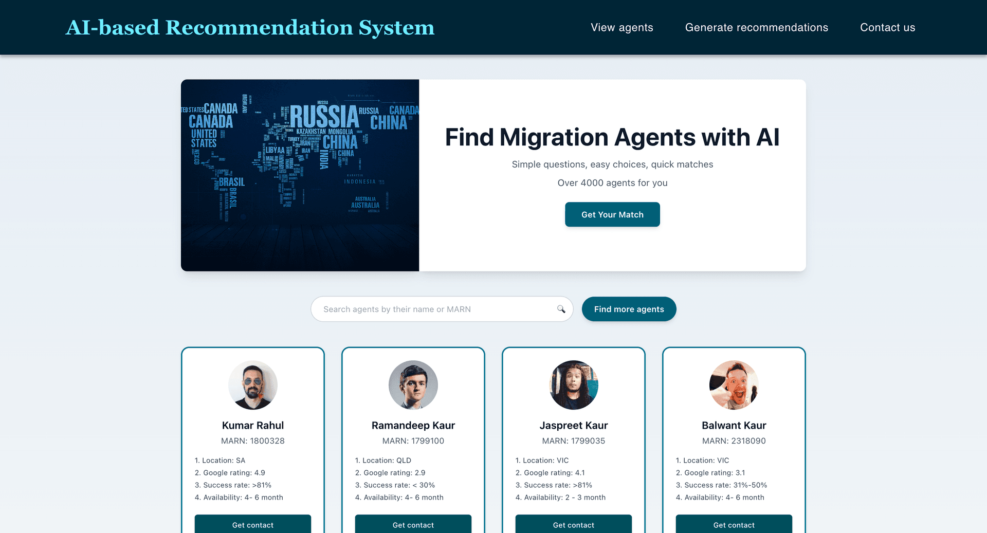 Recommendation System